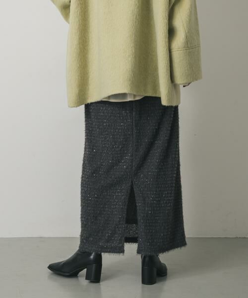 SENSE OF PLACE by URBAN RESEARCH / センスオブプレイス バイ アーバンリサーチ スカート | ヘアリーラメスカート | 詳細22