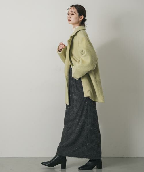 SENSE OF PLACE by URBAN RESEARCH / センスオブプレイス バイ アーバンリサーチ スカート | ヘアリーラメスカート | 詳細24