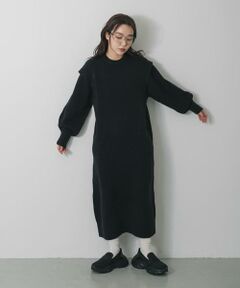 SENSE OF PLACE by URBAN RESEARCH / センスオブプレイス バイ アーバンリサーチ ワンピース | ショルダータックニットワンピース