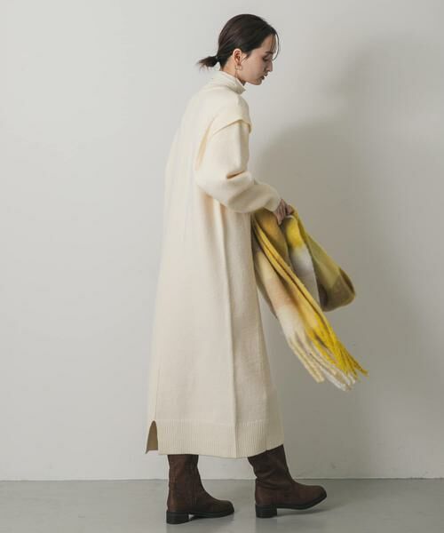 SENSE OF PLACE by URBAN RESEARCH / センスオブプレイス バイ アーバンリサーチ ワンピース | ショルダータックニットワンピース | 詳細4