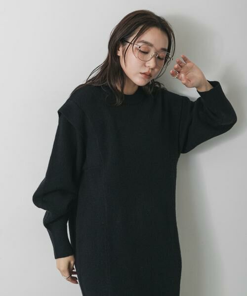 SENSE OF PLACE by URBAN RESEARCH / センスオブプレイス バイ アーバンリサーチ ワンピース | ショルダータックニットワンピース | 詳細10