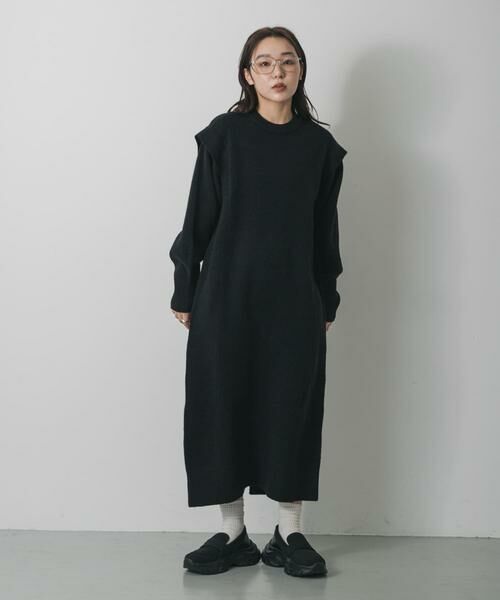 SENSE OF PLACE by URBAN RESEARCH / センスオブプレイス バイ アーバンリサーチ ワンピース | ショルダータックニットワンピース | 詳細11