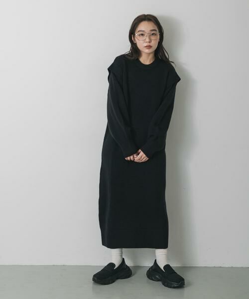 SENSE OF PLACE by URBAN RESEARCH / センスオブプレイス バイ アーバンリサーチ ワンピース | ショルダータックニットワンピース | 詳細16