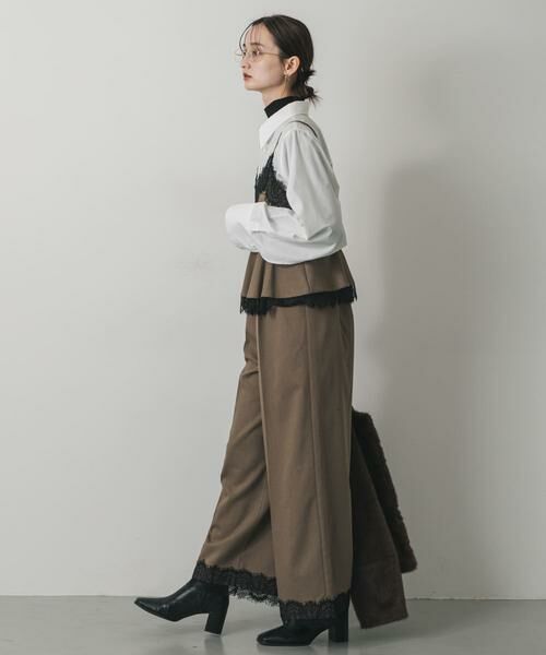 SENSE OF PLACE by URBAN RESEARCH / センスオブプレイス バイ アーバンリサーチ サロペット・オールインワン | レースキャミオールインワン | 詳細5