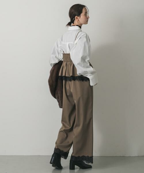 SENSE OF PLACE by URBAN RESEARCH / センスオブプレイス バイ アーバンリサーチ サロペット・オールインワン | レースキャミオールインワン | 詳細6