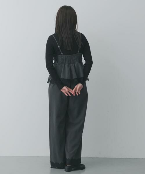 SENSE OF PLACE by URBAN RESEARCH / センスオブプレイス バイ アーバンリサーチ サロペット・オールインワン | レースキャミオールインワン | 詳細14