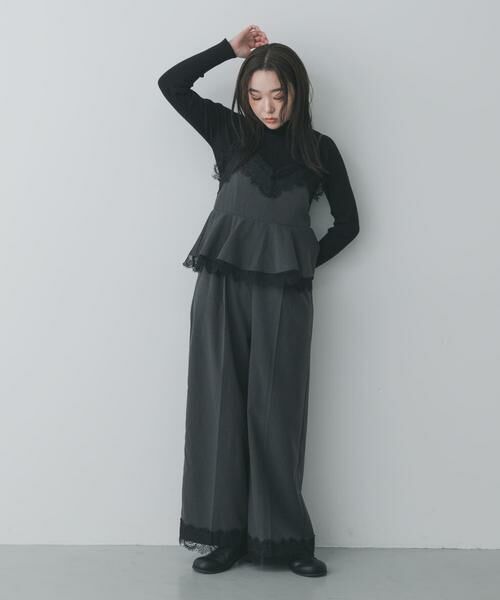 SENSE OF PLACE by URBAN RESEARCH / センスオブプレイス バイ アーバンリサーチ サロペット・オールインワン | レースキャミオールインワン | 詳細16