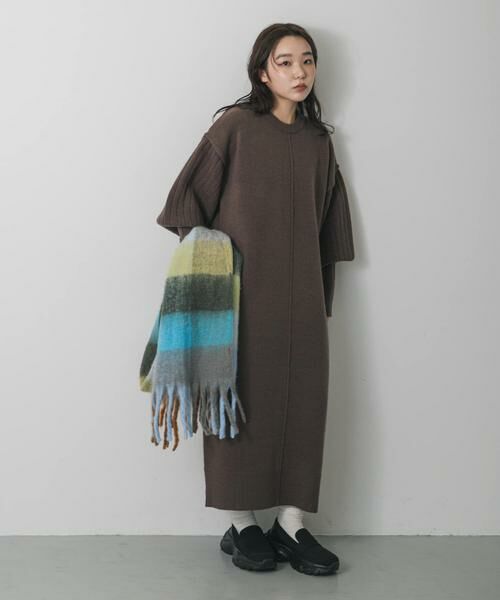 SENSE OF PLACE by URBAN RESEARCH / センスオブプレイス バイ アーバンリサーチ ワンピース | センターシームサムホールニットワンピース | 詳細2