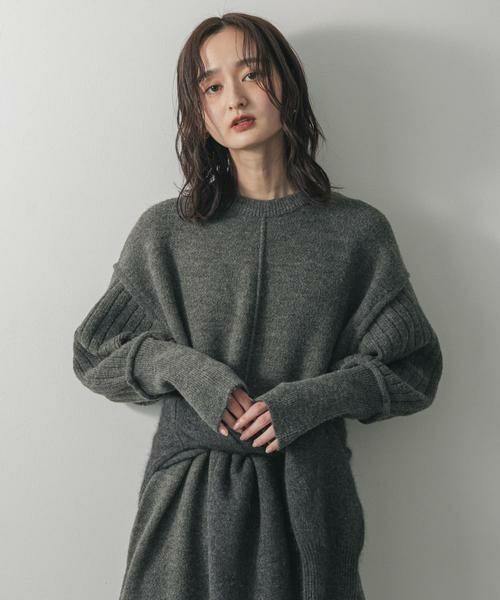 SENSE OF PLACE by URBAN RESEARCH / センスオブプレイス バイ アーバンリサーチ ワンピース | センターシームサムホールニットワンピース | 詳細19