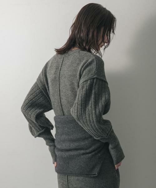 SENSE OF PLACE by URBAN RESEARCH / センスオブプレイス バイ アーバンリサーチ ワンピース | センターシームサムホールニットワンピース | 詳細20