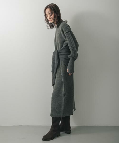 SENSE OF PLACE by URBAN RESEARCH / センスオブプレイス バイ アーバンリサーチ ワンピース | センターシームサムホールニットワンピース | 詳細22