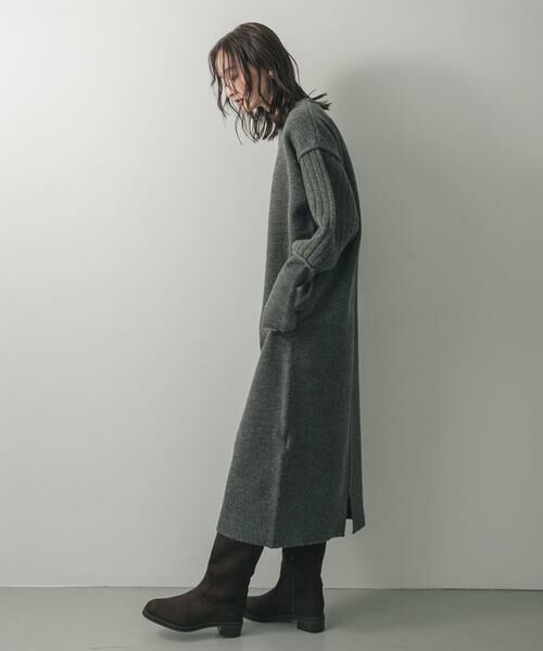 SENSE OF PLACE by URBAN RESEARCH / センスオブプレイス バイ アーバンリサーチ ワンピース | センターシームサムホールニットワンピース | 詳細24