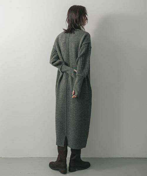 SENSE OF PLACE by URBAN RESEARCH / センスオブプレイス バイ アーバンリサーチ ワンピース | センターシームサムホールニットワンピース | 詳細25