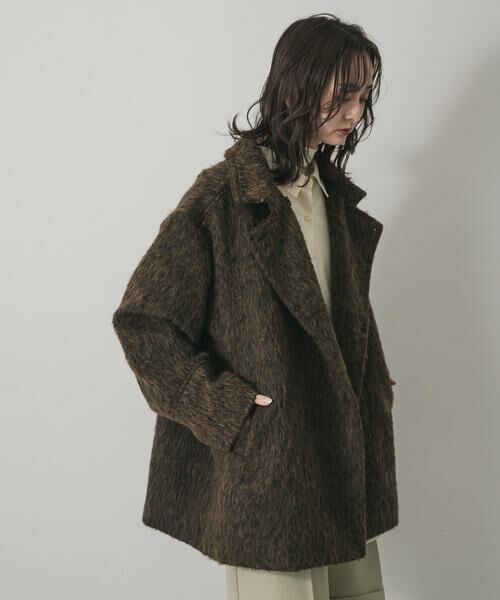 SENSE OF PLACE by URBAN RESEARCH / センスオブプレイス バイ アーバンリサーチ その他アウター | マルチカラーシャギーコート | 詳細2