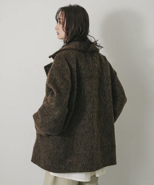 SENSE OF PLACE by URBAN RESEARCH / センスオブプレイス バイ アーバンリサーチ その他アウター | マルチカラーシャギーコート | 詳細3