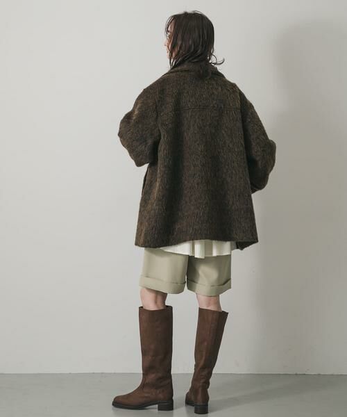 SENSE OF PLACE by URBAN RESEARCH / センスオブプレイス バイ アーバンリサーチ その他アウター | マルチカラーシャギーコート | 詳細6