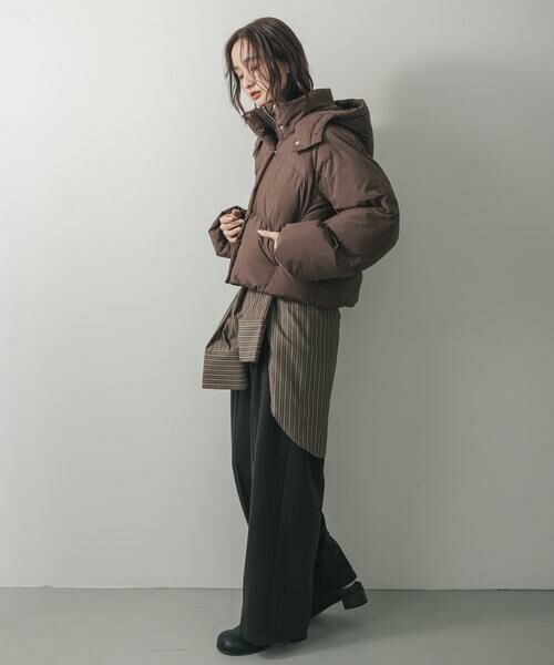 SENSE OF PLACE by URBAN RESEARCH / センスオブプレイス バイ アーバンリサーチ ダウンジャケット・ベスト | フーデット2wayショートダウン | 詳細6