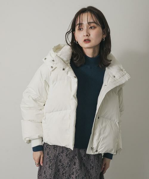 SENSE OF PLACE by URBAN RESEARCH / センスオブプレイス バイ アーバンリサーチ ダウンジャケット・ベスト | フーデット2wayショートダウン | 詳細16