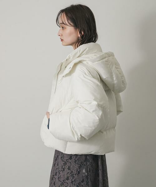 SENSE OF PLACE by URBAN RESEARCH / センスオブプレイス バイ アーバンリサーチ ダウンジャケット・ベスト | フーデット2wayショートダウン | 詳細17