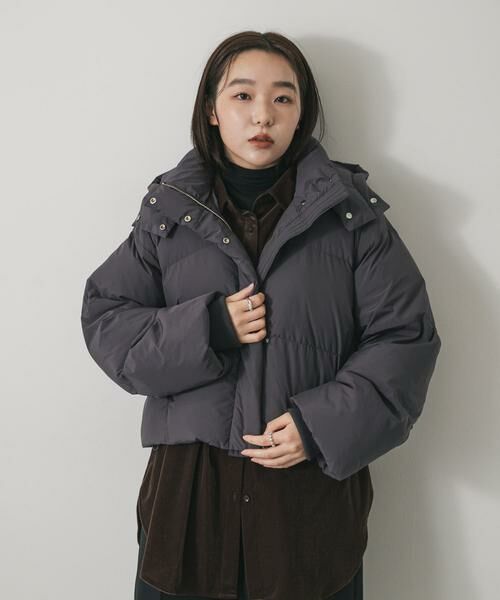 SENSE OF PLACE by URBAN RESEARCH / センスオブプレイス バイ アーバンリサーチ ダウンジャケット・ベスト | フーデット2wayショートダウン | 詳細22