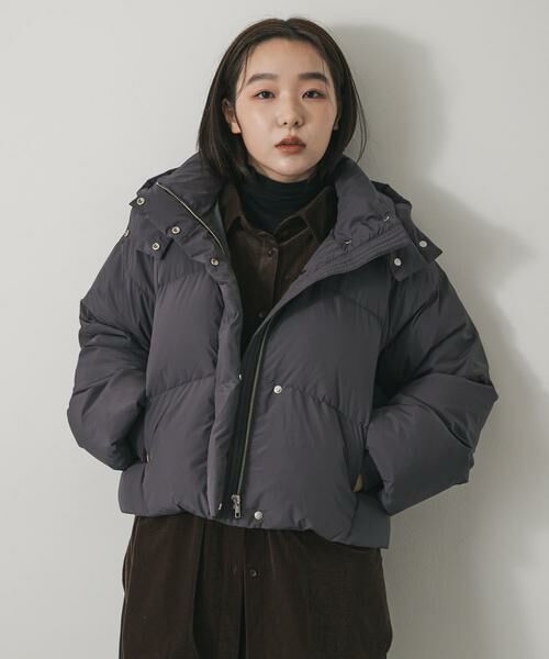 SENSE OF PLACE by URBAN RESEARCH / センスオブプレイス バイ アーバンリサーチ ダウンジャケット・ベスト | フーデット2wayショートダウン | 詳細23