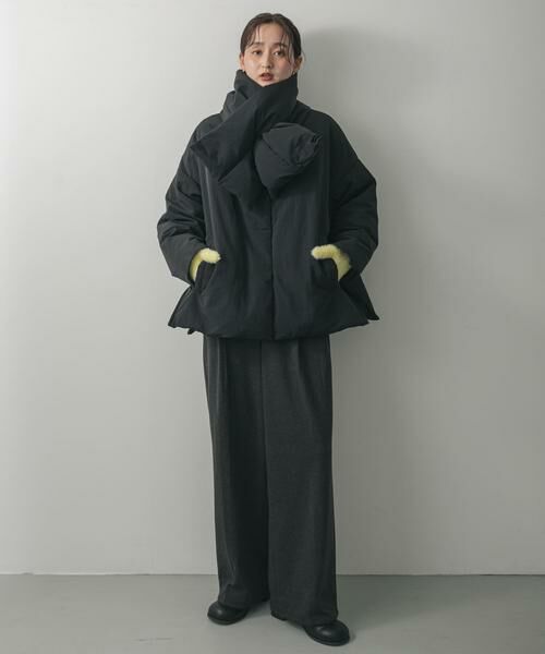 SENSE OF PLACE by URBAN RESEARCH / センスオブプレイス バイ アーバンリサーチ ダウンジャケット・ベスト | 『WEB/一部店舗限定』マフラーツキシームレスダウン | 詳細4