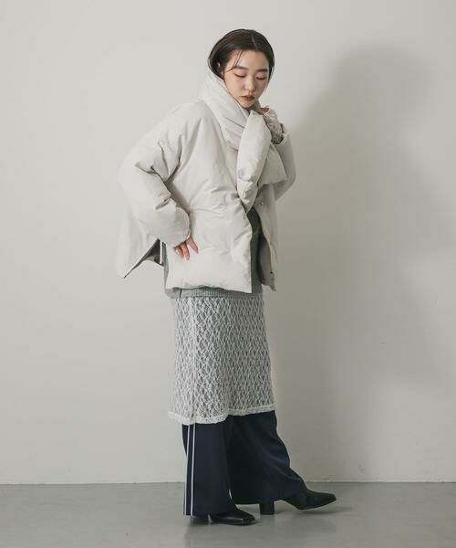 SENSE OF PLACE by URBAN RESEARCH / センスオブプレイス バイ アーバンリサーチ ダウンジャケット・ベスト | 『WEB/一部店舗限定』マフラーツキシームレスダウン | 詳細21