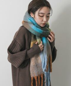 SENSE OF PLACE by URBAN RESEARCH / センスオブプレイス バイ アーバンリサーチ マフラー・ショール・スヌード・ストール | ボリュームチェックストール