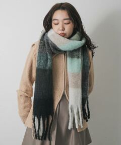 SENSE OF PLACE by URBAN RESEARCH / センスオブプレイス バイ アーバンリサーチ マフラー・ショール・スヌード・ストール | ボリュームチェックストール