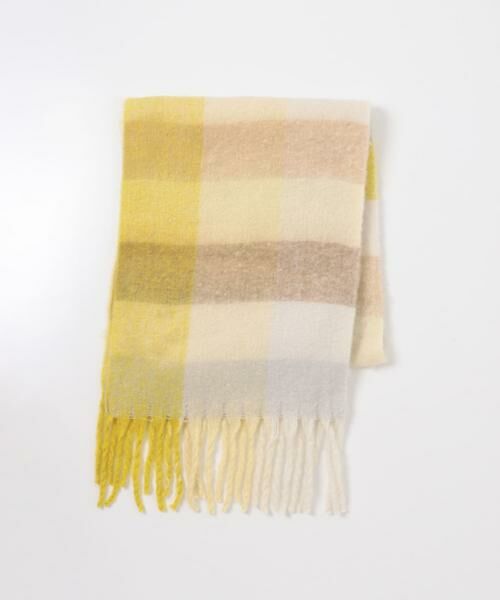 SENSE OF PLACE by URBAN RESEARCH / センスオブプレイス バイ アーバンリサーチ マフラー・ショール・スヌード・ストール | ボリュームチェックストール | 詳細13
