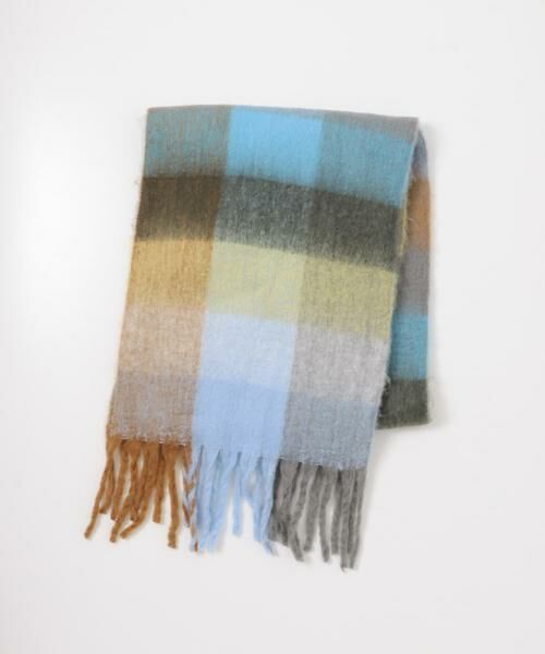 SENSE OF PLACE by URBAN RESEARCH / センスオブプレイス バイ アーバンリサーチ マフラー・ショール・スヌード・ストール | ボリュームチェックストール | 詳細21