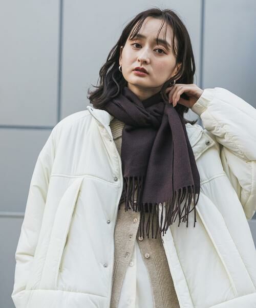 SENSE OF PLACE by URBAN RESEARCH / センスオブプレイス バイ アーバンリサーチ マフラー・ショール・スヌード・ストール | フリンジストール | 詳細1