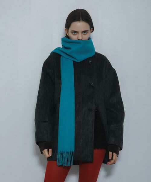 SENSE OF PLACE by URBAN RESEARCH / センスオブプレイス バイ アーバンリサーチ マフラー・ショール・スヌード・ストール | フリンジストール | 詳細8