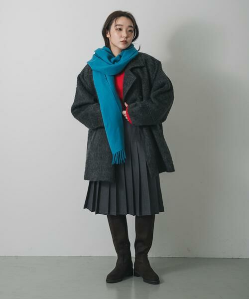 SENSE OF PLACE by URBAN RESEARCH / センスオブプレイス バイ アーバンリサーチ マフラー・ショール・スヌード・ストール | フリンジストール | 詳細12