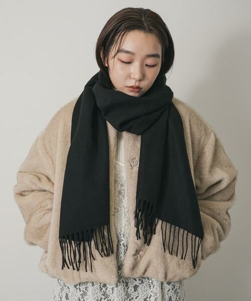 SENSE OF PLACE by URBAN RESEARCH / センスオブプレイス バイ アーバンリサーチ マフラー・ショール・スヌード・ストール | フリンジストール | 詳細26