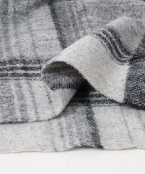 SENSE OF PLACE by URBAN RESEARCH / センスオブプレイス バイ アーバンリサーチ マフラー・ショール・スヌード・ストール | チェックフリンジストール | 詳細5