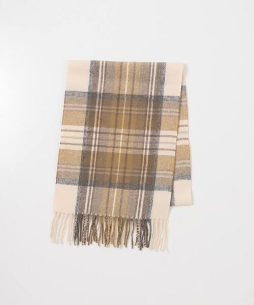 SENSE OF PLACE by URBAN RESEARCH / センスオブプレイス バイ アーバンリサーチ マフラー・ショール・スヌード・ストール | チェックフリンジストール | 詳細11
