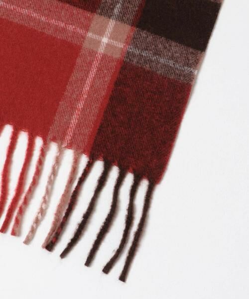 SENSE OF PLACE by URBAN RESEARCH / センスオブプレイス バイ アーバンリサーチ マフラー・ショール・スヌード・ストール | チェックフリンジストール | 詳細23