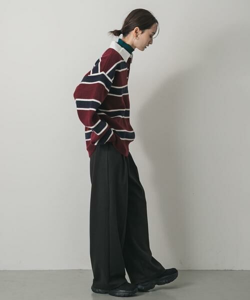 SENSE OF PLACE by URBAN RESEARCH / センスオブプレイス バイ アーバンリサーチ ニット・セーター | 『WEB/一部店舗限定カラー』アルパカタッチブロードエリラガーシャツ | 詳細4