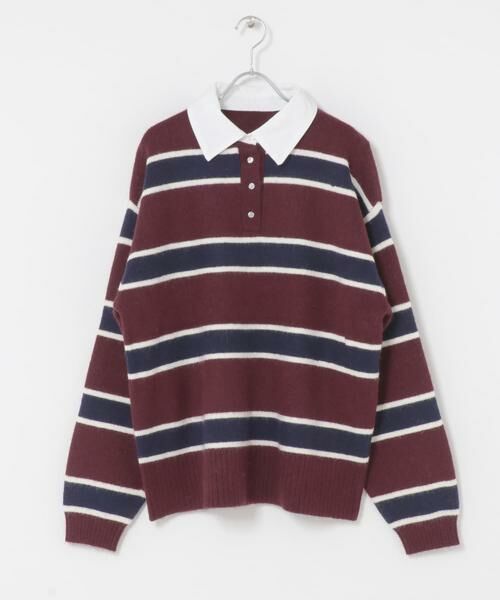 SENSE OF PLACE by URBAN RESEARCH / センスオブプレイス バイ アーバンリサーチ ニット・セーター | 『WEB/一部店舗限定カラー』アルパカタッチブロードエリラガーシャツ | 詳細5