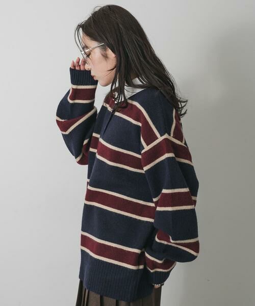 SENSE OF PLACE by URBAN RESEARCH / センスオブプレイス バイ アーバンリサーチ ニット・セーター | 『WEB/一部店舗限定カラー』アルパカタッチブロードエリラガーシャツ | 詳細9