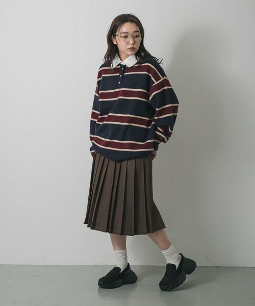 SENSE OF PLACE by URBAN RESEARCH / センスオブプレイス バイ アーバンリサーチ ニット・セーター | 『WEB/一部店舗限定カラー』アルパカタッチブロードエリラガーシャツ | 詳細11