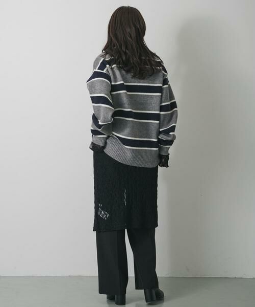 SENSE OF PLACE by URBAN RESEARCH / センスオブプレイス バイ アーバンリサーチ ニット・セーター | 『WEB/一部店舗限定カラー』アルパカタッチブロードエリラガーシャツ | 詳細22