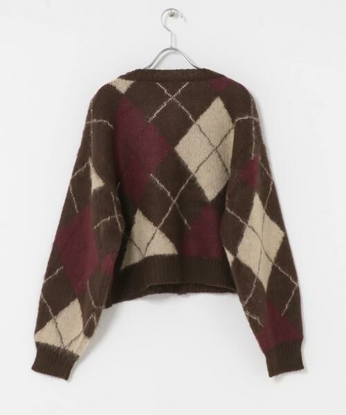 SENSE OF PLACE by URBAN RESEARCH / センスオブプレイス バイ アーバンリサーチ カーディガン・ボレロ | アーガイルニットカーディガン | 詳細7
