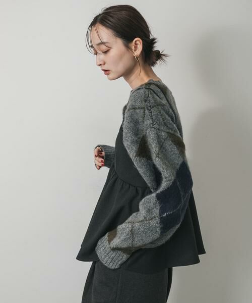 SENSE OF PLACE by URBAN RESEARCH / センスオブプレイス バイ アーバンリサーチ カーディガン・ボレロ | アーガイルニットカーディガン | 詳細12