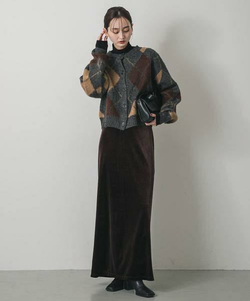 SENSE OF PLACE by URBAN RESEARCH / センスオブプレイス バイ アーバンリサーチ カーディガン・ボレロ | アーガイルニットカーディガン | 詳細21