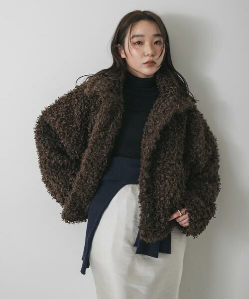 SENSE OF PLACE by URBAN RESEARCH / センスオブプレイス バイ アーバンリサーチ その他アウター | プードルファーミドルジャケット | 詳細2