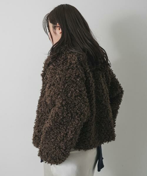 SENSE OF PLACE by URBAN RESEARCH / センスオブプレイス バイ アーバンリサーチ その他アウター | プードルファーミドルジャケット | 詳細3