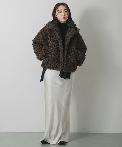 SENSE OF PLACE by URBAN RESEARCH / センスオブプレイス バイ アーバンリサーチ その他アウター | プードルファーミドルジャケット | 詳細4