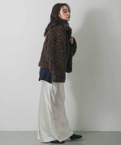 SENSE OF PLACE by URBAN RESEARCH / センスオブプレイス バイ アーバンリサーチ その他アウター | プードルファーミドルジャケット | 詳細5